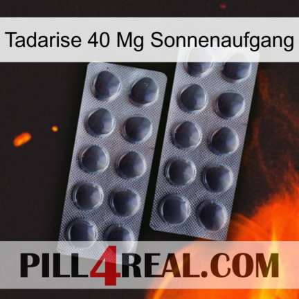 Tadarise 40 Mg Sunrise 31